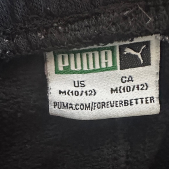 Puma Black Tracksuit with Logo - Picture 2 of 2